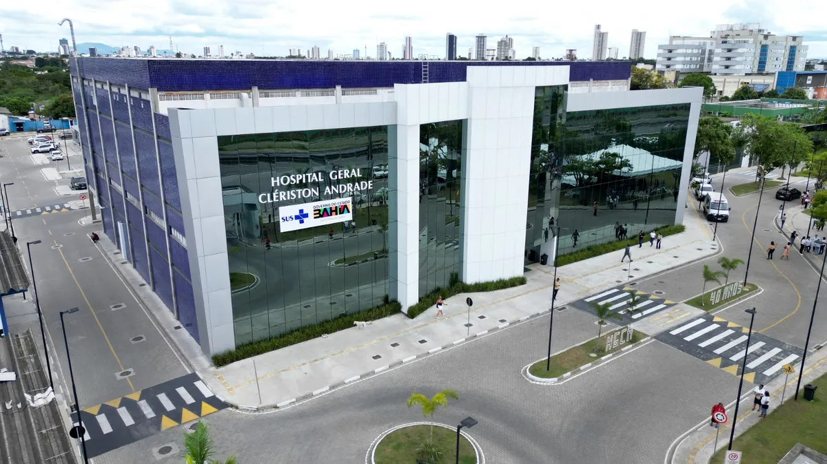 Paciente está internada no Hospital Geral Clériston Andrade