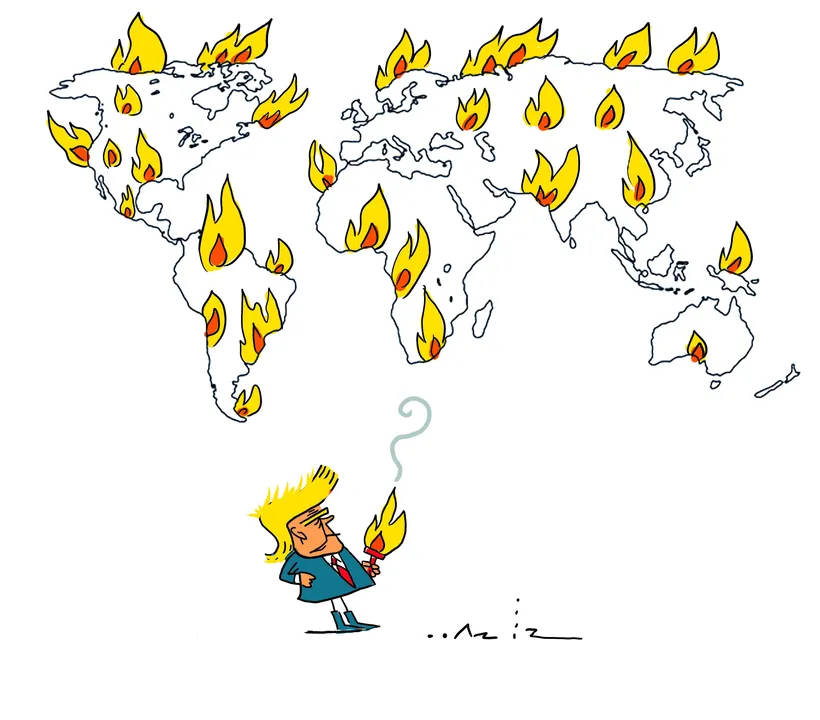 Imagem ilustrativa da imagem Charge do dia 13/01/2026