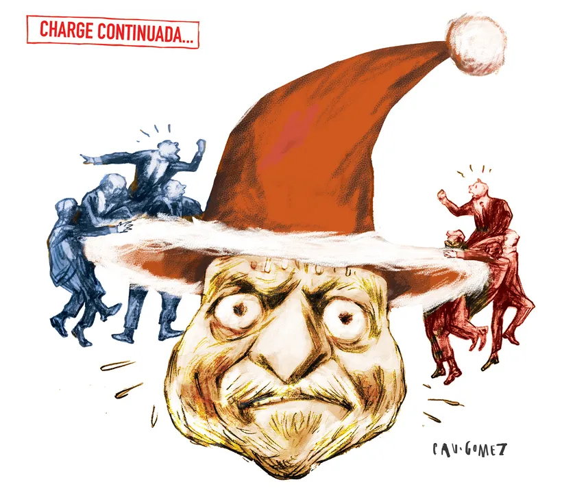 Imagem ilustrativa da imagem Charge do dia 21 de dezembro de 2025