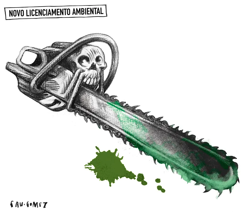 Imagem ilustrativa da imagem Charge do dia 28/11/2025
