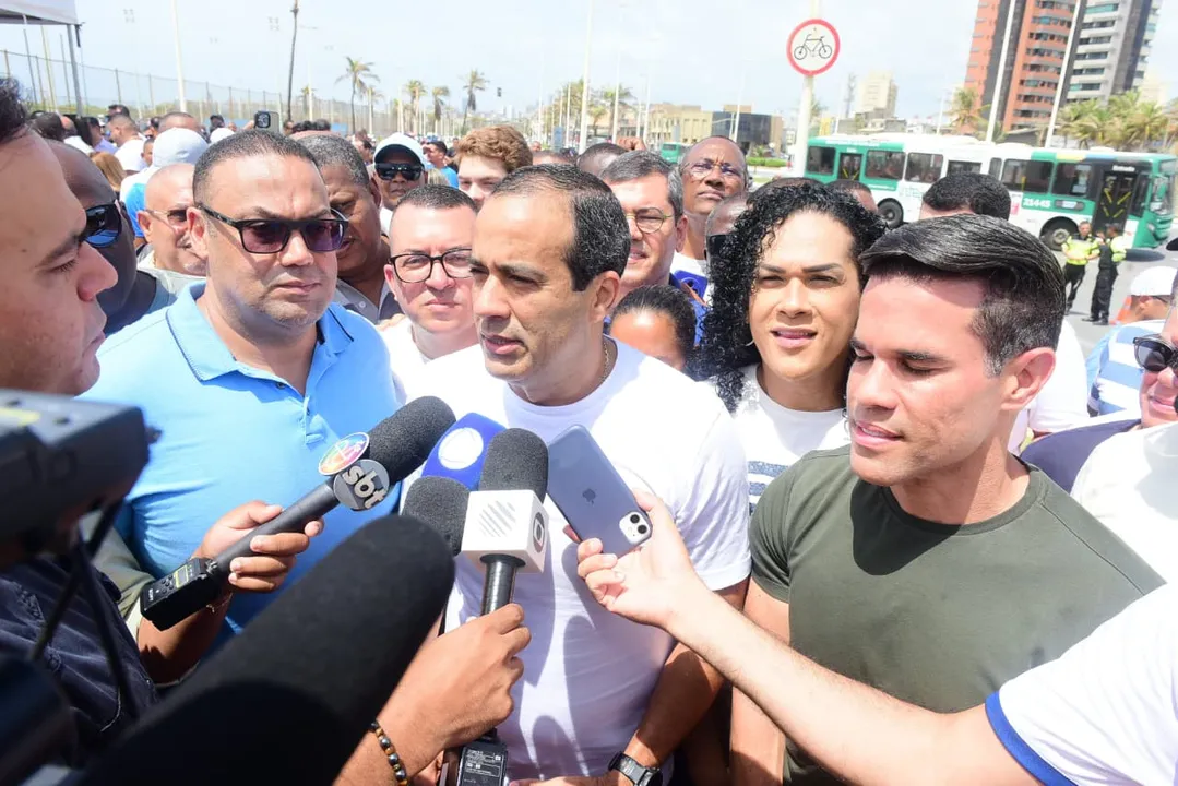 Bruno Reis fez a entrega da nova orla de Pituaçu neste sábado, 6.