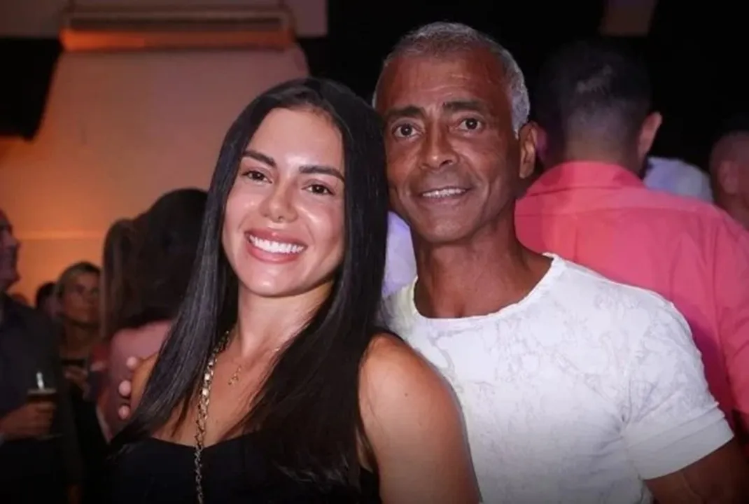Romário e Alicya Gomes