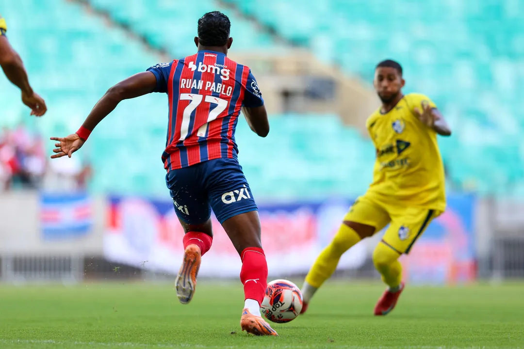 Ruan Pablo marcou duas vezes no triunfo sobre o Jequié