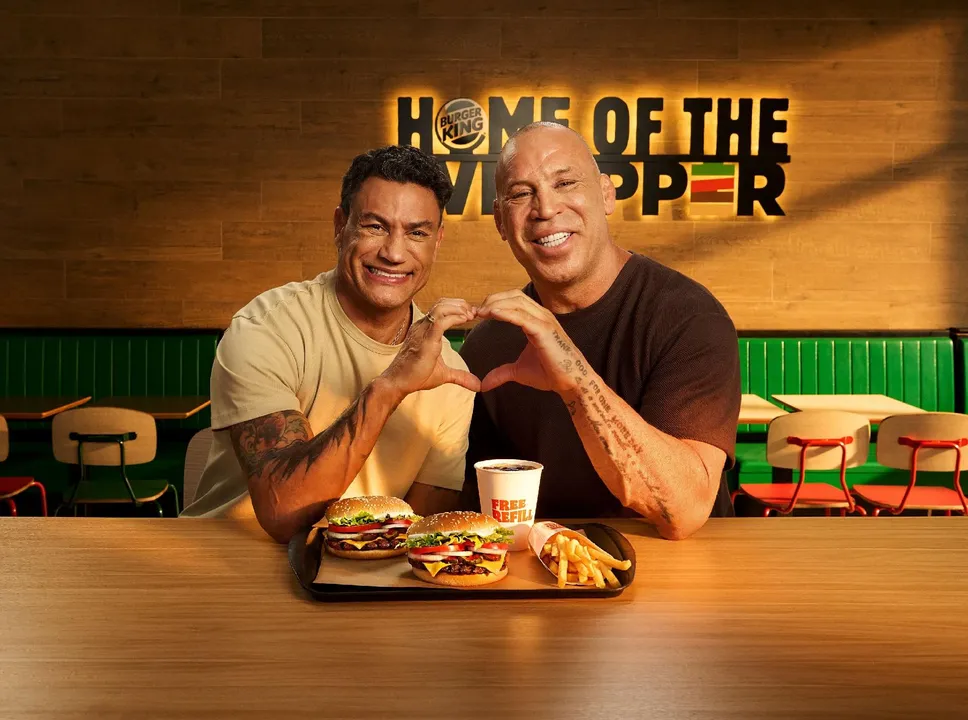 Popó e Wanderlei em propaganda