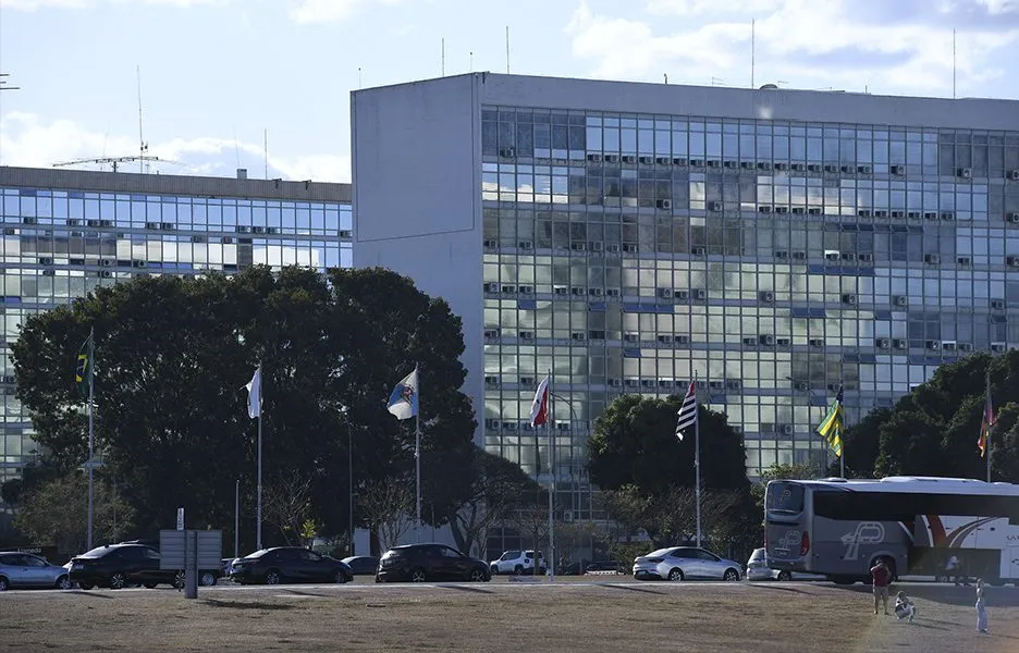 Esplanada dos Ministérios, em Brasília (DF)