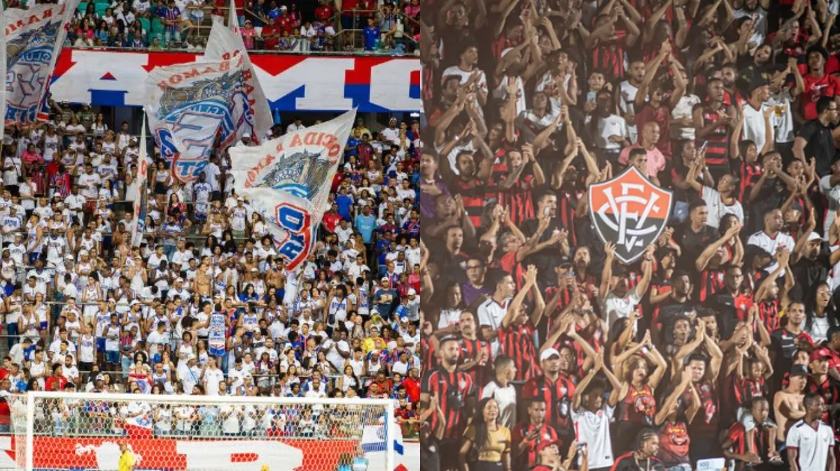 Torcidas do Bahia e do Vitória