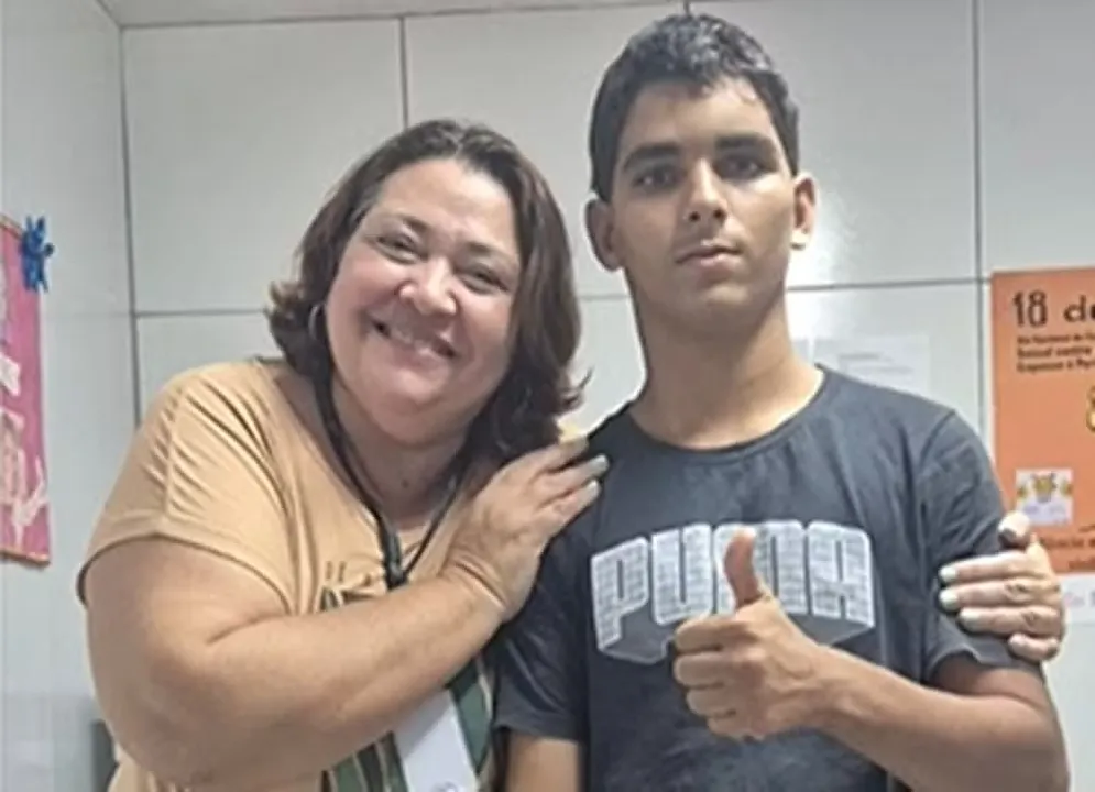 Verônica Oliveira acompanhava Gerson desde os 10 anos