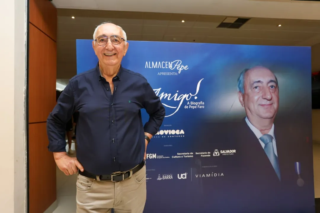 Amigo – A Biografia de Pepe Faro revisita a trajetória do imigrante que transformou a gastronomia e o varejo de Salvador