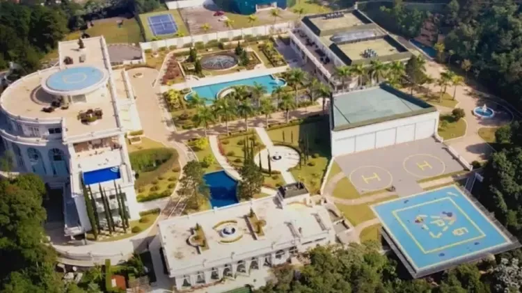 Casa é considerada por muitos como “a maior do Brasil”