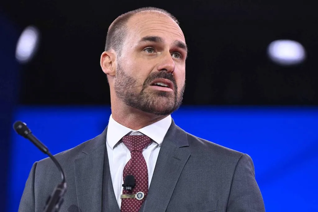 Deputado federal cassado Eduardo Bolsonaro (PL-SP)