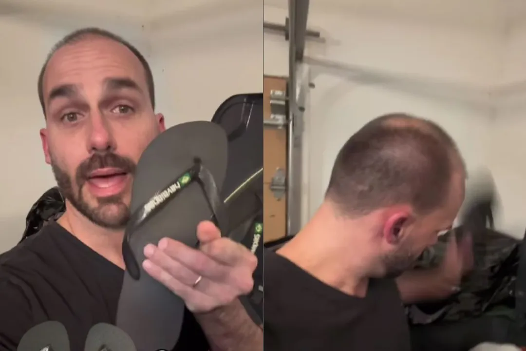 Eduardo Bolsonaro fez campanha contra as Havaianas