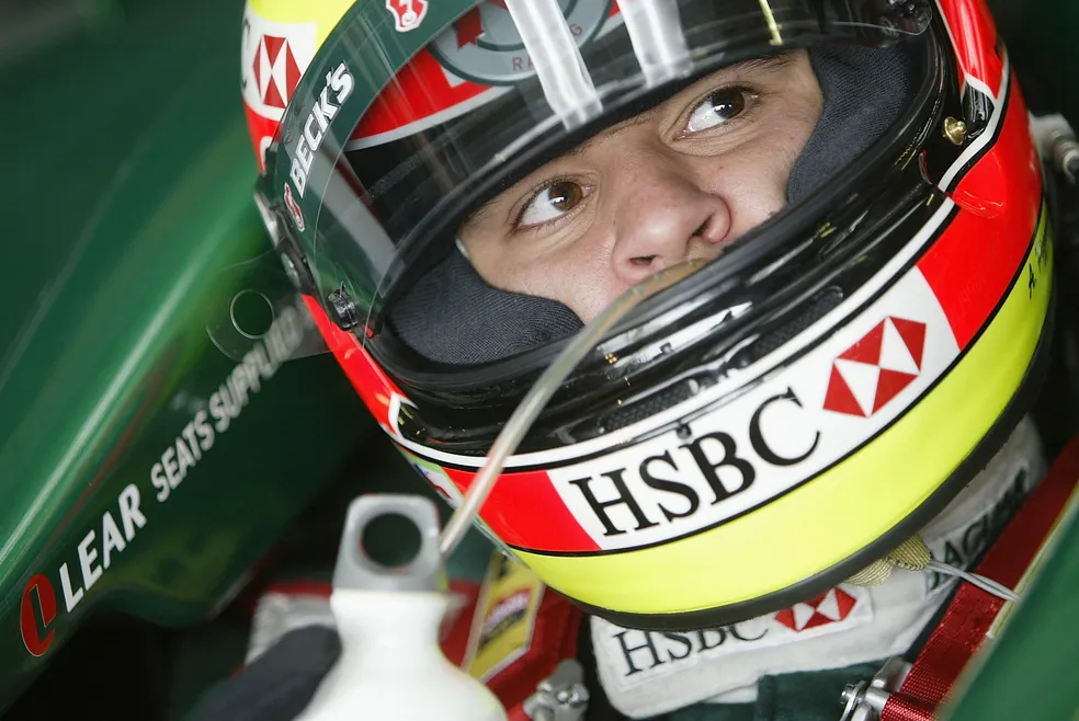 Antonio Pizzonia estreou na F1 pela Jaguar, em 2003