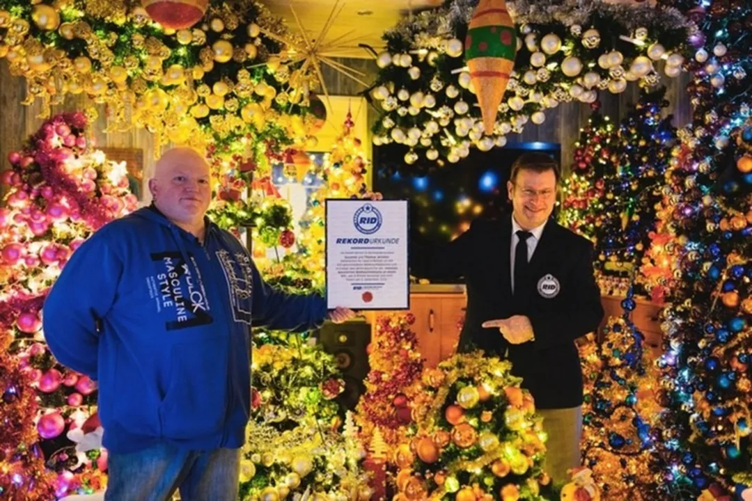 Árvores ocupam praticamente todos os cômodos da casa