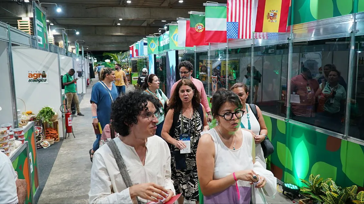 Secretário da Agricultura da Bahia, Pablo Barrozo, destacou que a visita demonstra a dimensão, a organização da feira