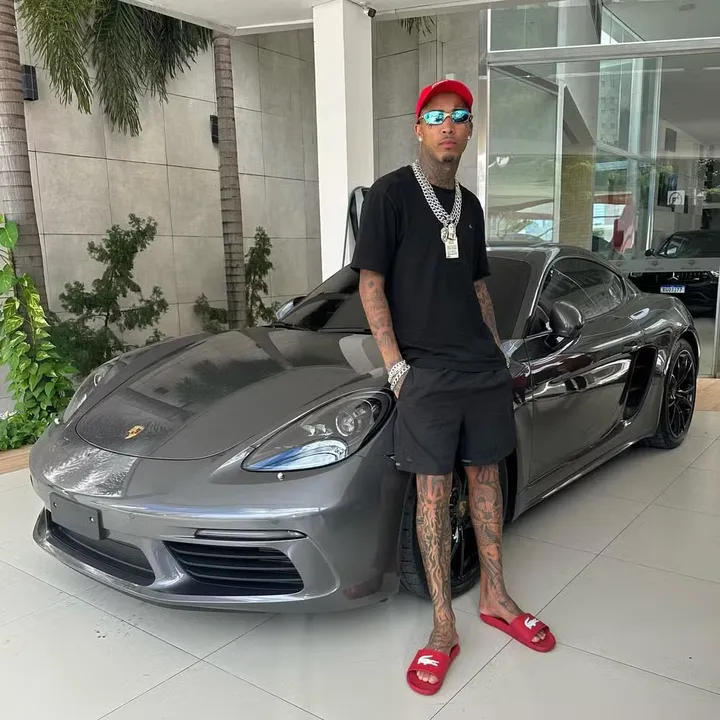 Samuel Sant’Anna da Costa, influenciador conhecido como Gato Preto