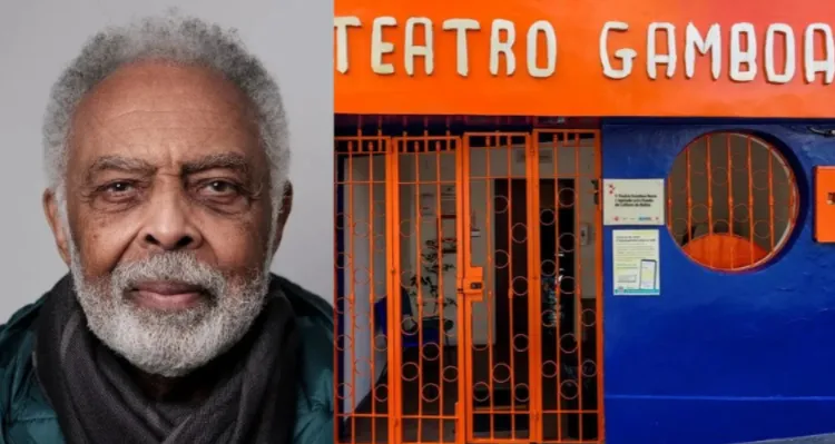 Imagem ilustrativa da imagem Gilberto Gil anuncia show beneficente para ajudar Teatro Gamboa