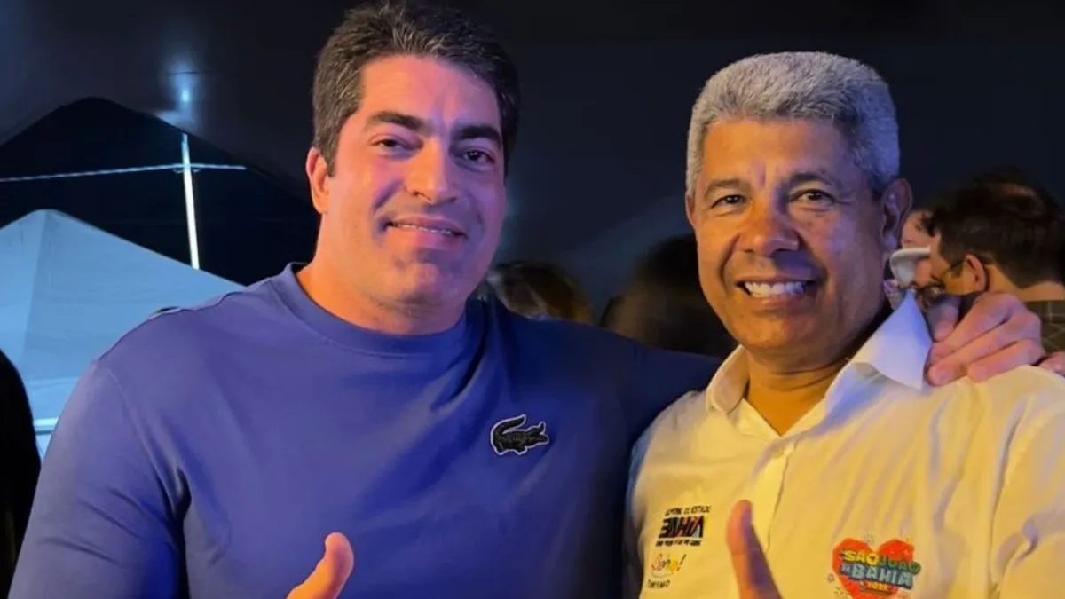 deputado Otto Filho (PSD) e governador Jerônimo (PT)