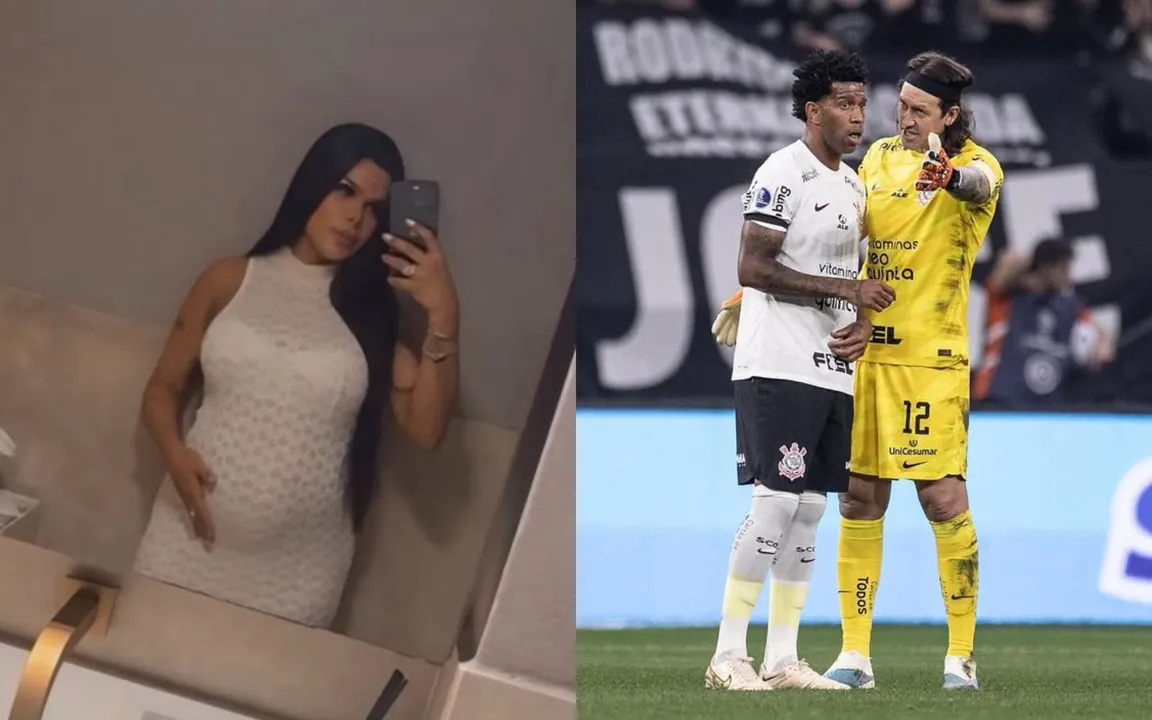 A moça está à espera de seu primeiro filho