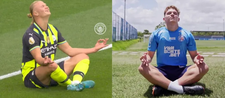 Haaland manda mensagem para Dell, do Bahia