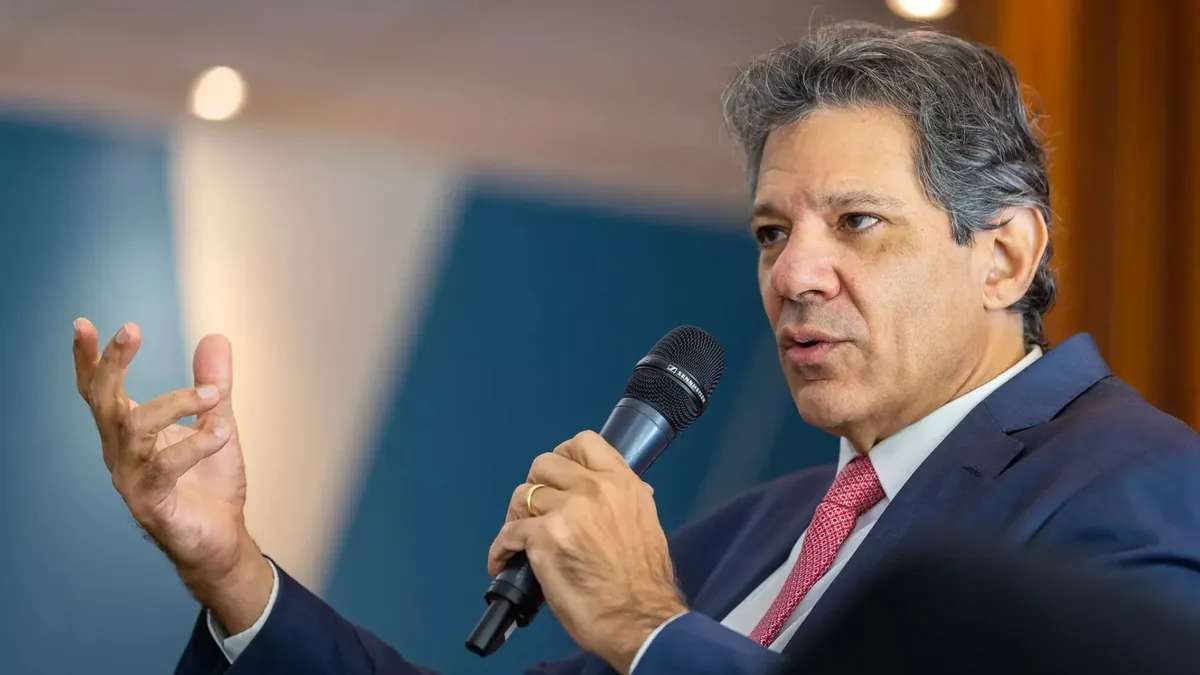 Fernando Haddad, ministro da Fazenda.