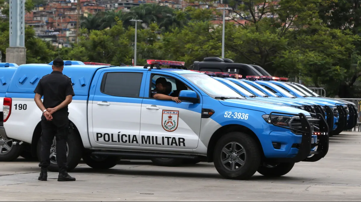 Viatura da Polícia Militar do Rio de Janeiro