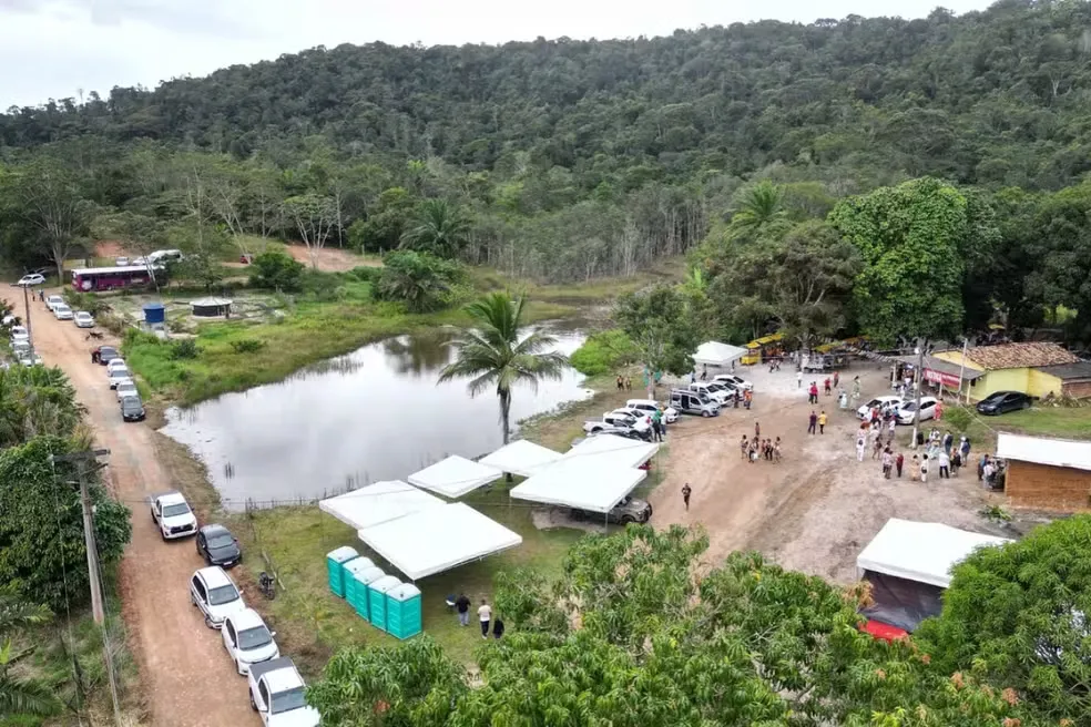Ao menos 289 famílias moram no quilombo Pitanga dos Palmares.