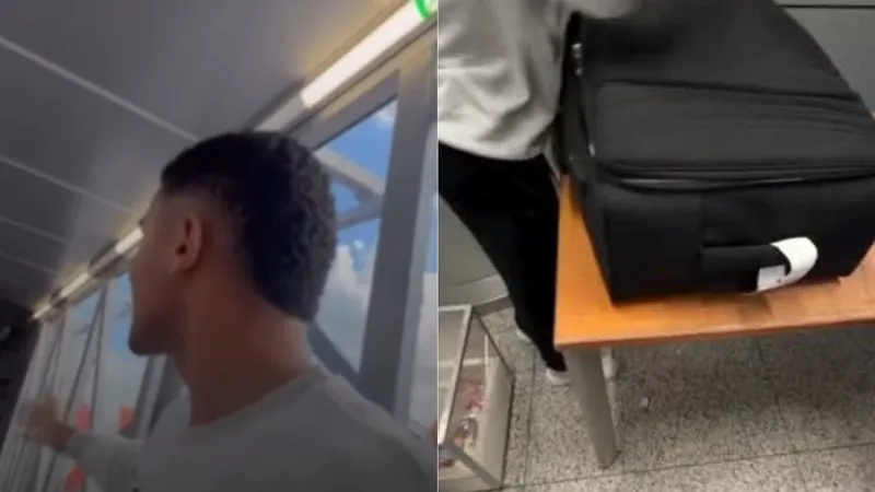 O casal, que chegou ao terminal ainda nas primeiras horas da manhã, afirmou ter sido impedido de viajar mesmo após cumprir todos os procedimentos