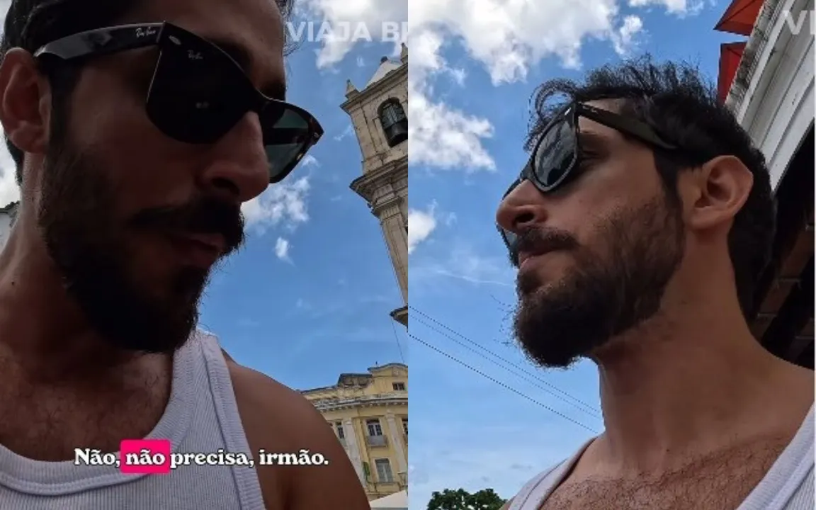 O blogueiro criticou a postura dos vendedores