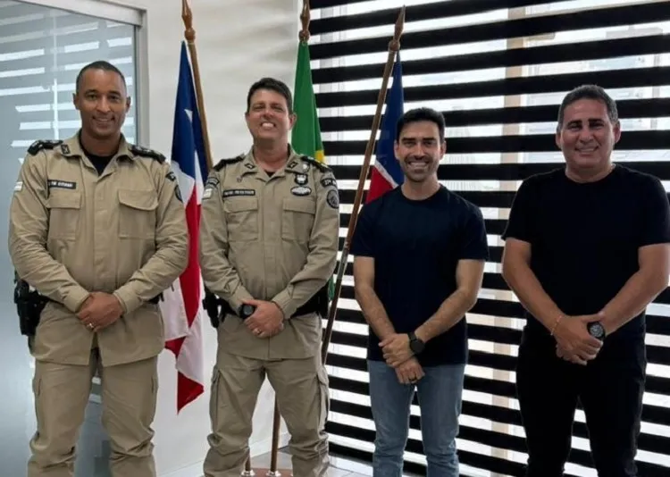 Encontro discutiu ainda a construção da nova sede do 27º Batalhão da PM