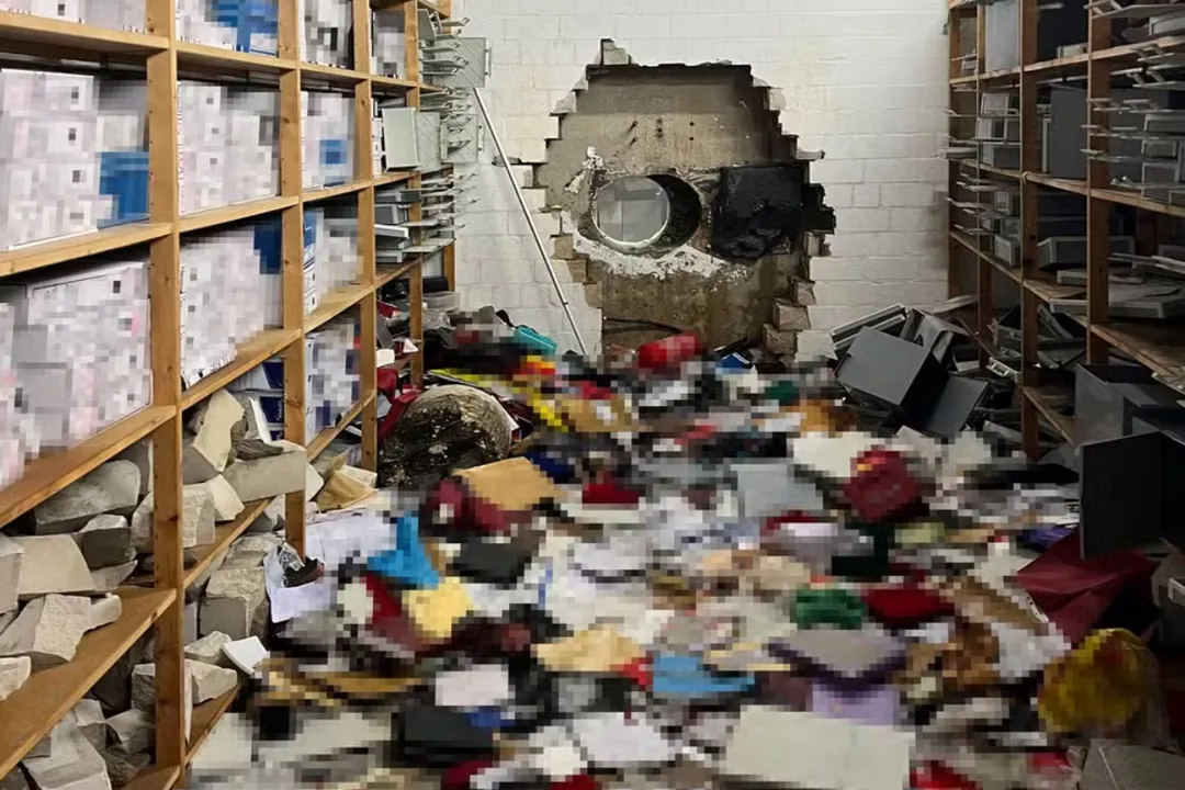 Bandidos levaram quase R$ 200 milhões após assalto em banco na Alemanha