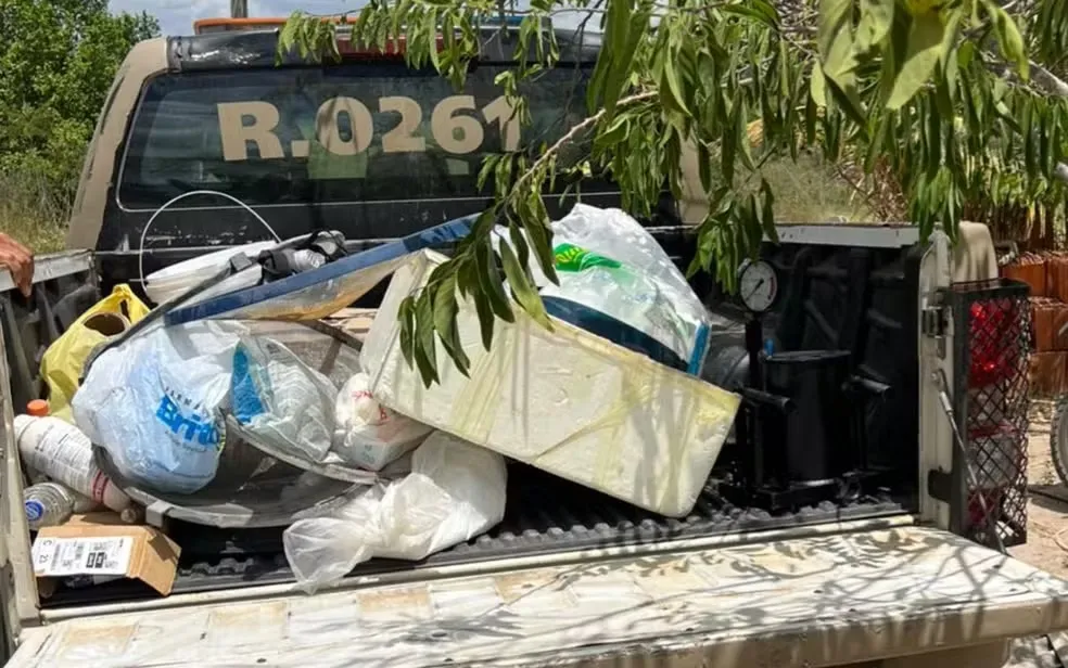 A operação foi conduzida por equipes do 25º Batalhão da Polícia Militar (BPM)