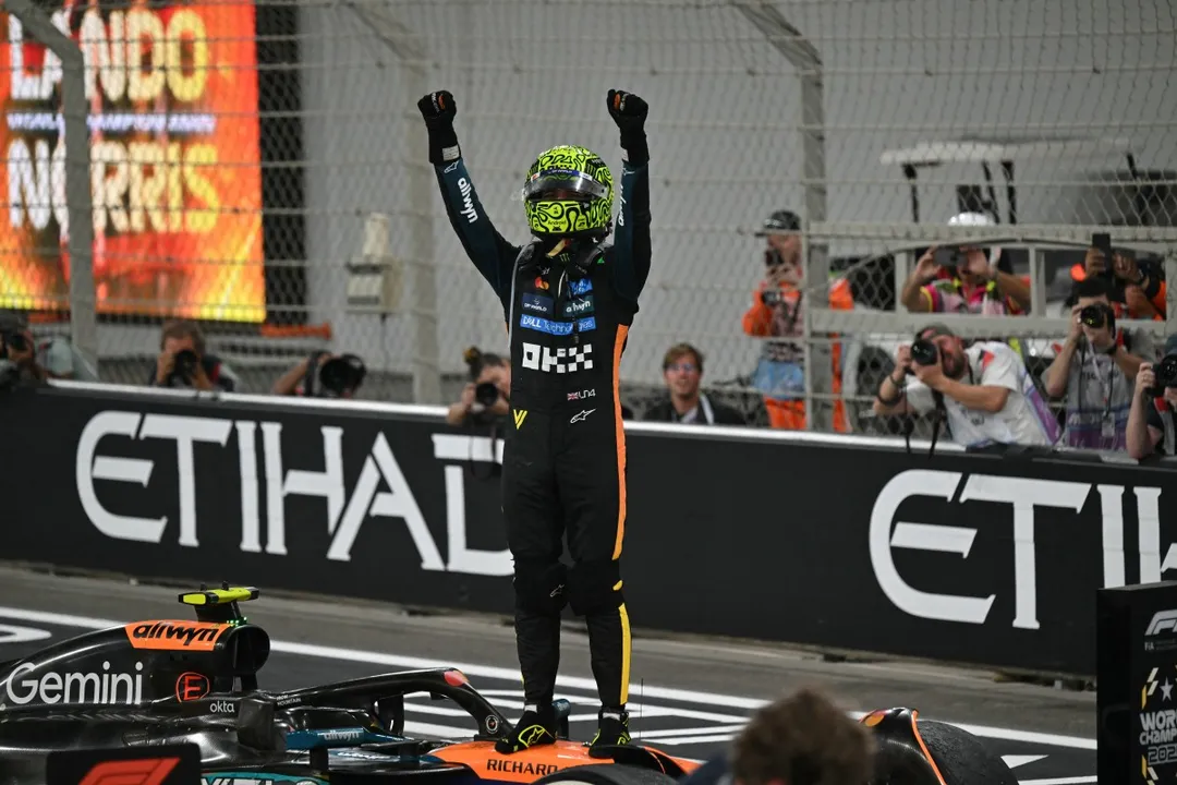 Lando Norris (McLaren) se sagrou campeão mundial de Fórmula 1