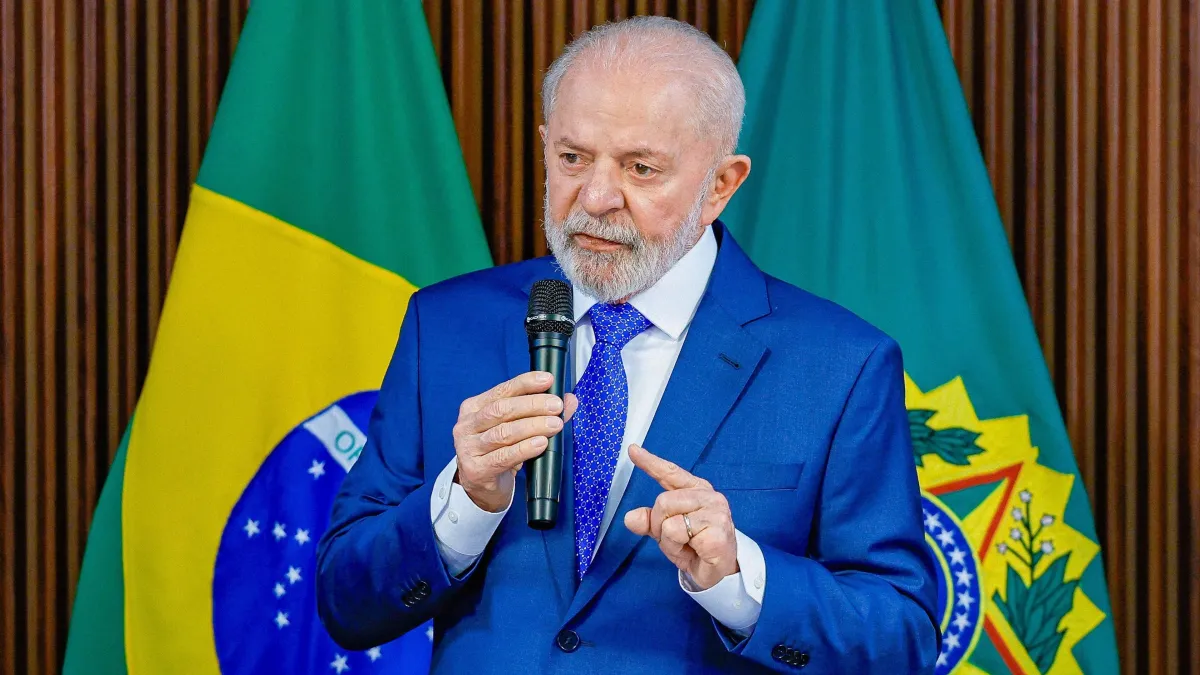 Lula, presidente da República.