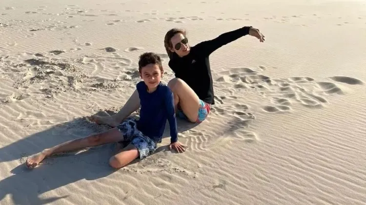 Luciana e Arthur morreram ao entrar na piscina do hotel