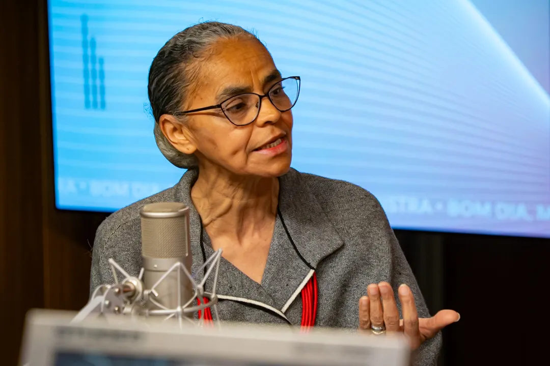 Ministra Marina Silva, do Meio Ambiente