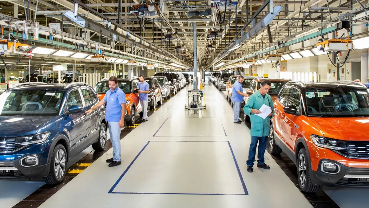 Fábrica da Volkswagen é fechada