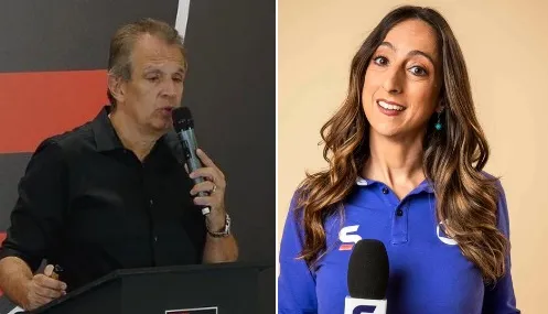 Bap ofendeu a Renata mês após ela publicar uma matéria falando sobre a das estruturas do futebol feminino do Flamengo