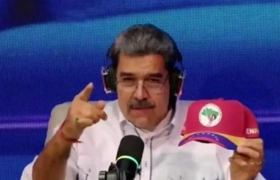Nicolás Maduro fez uma declaração em português