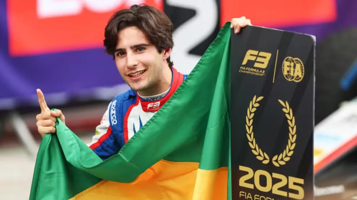 Rafael Câmara, campeão da Fórmula 3