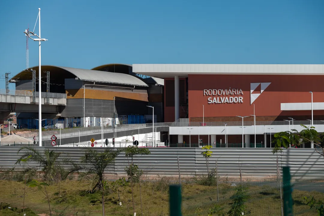 A nova Rodoviária de Salvador, no bairro de Águas Claras