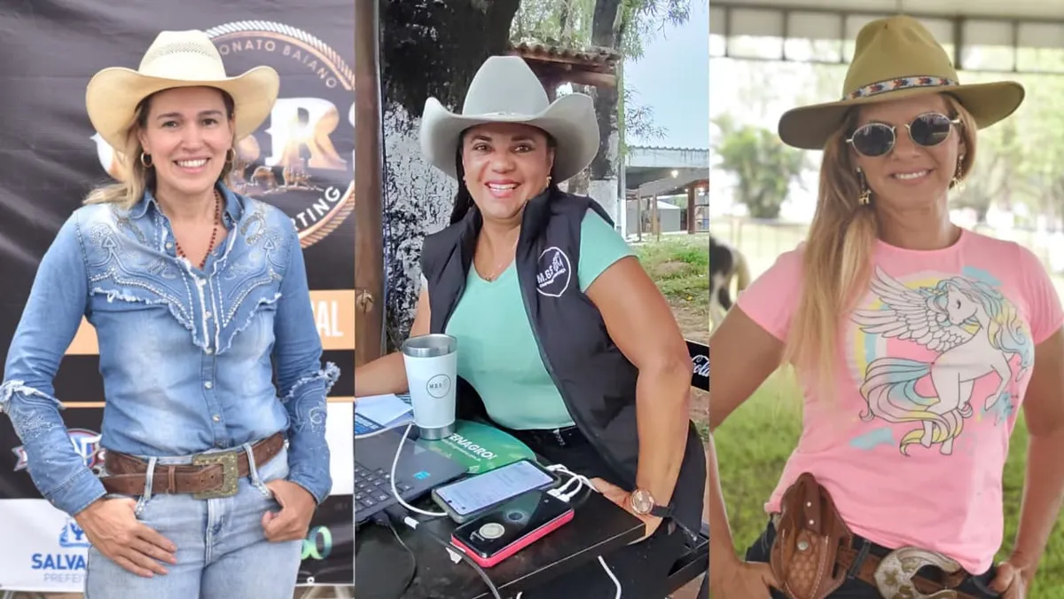 Na foto Georgia Ortega, Maria Goreti e Zulmira Sena