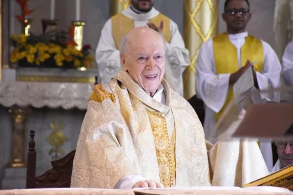 Padre José Luciano Jacques Penido, aos 103 anos