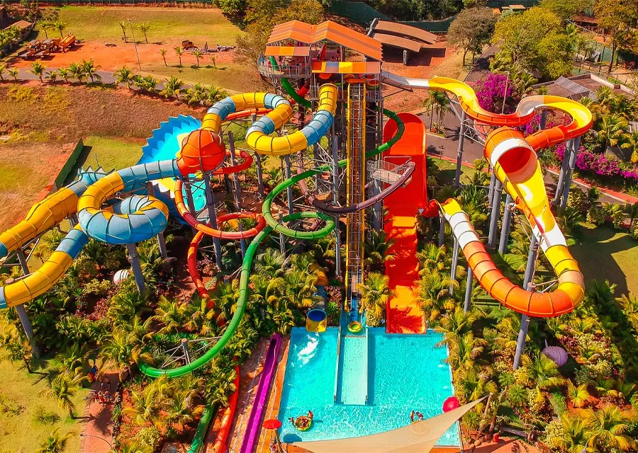 Parque aquático de Olímpia fica entre os mais visitados do planeta