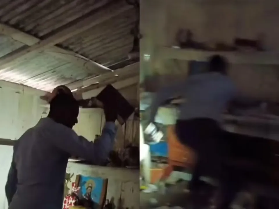 Pastor evangélico destruiu itens do local religioso