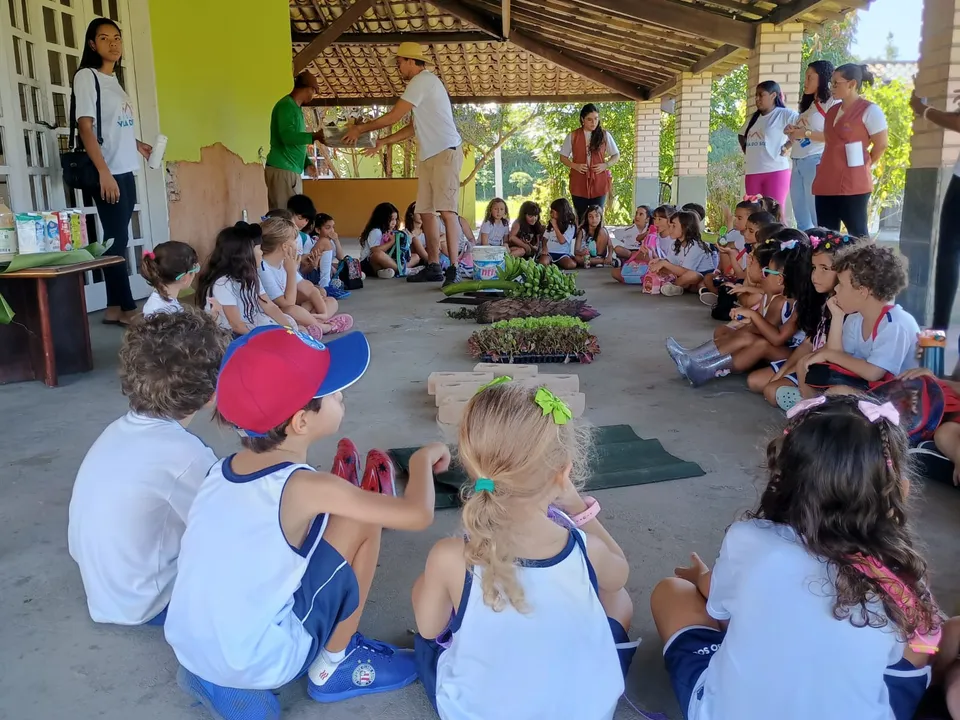 Parque Pequeno Mundo Verde realiza parcerias com escolas para promover educação ecológica.