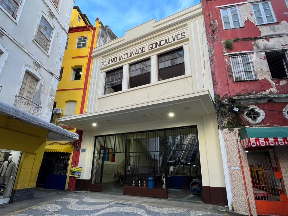 Imagem ilustrativa da imagem Plano Inclinado Gonçalves volta a operar ligando Cidade Alta e Baixa