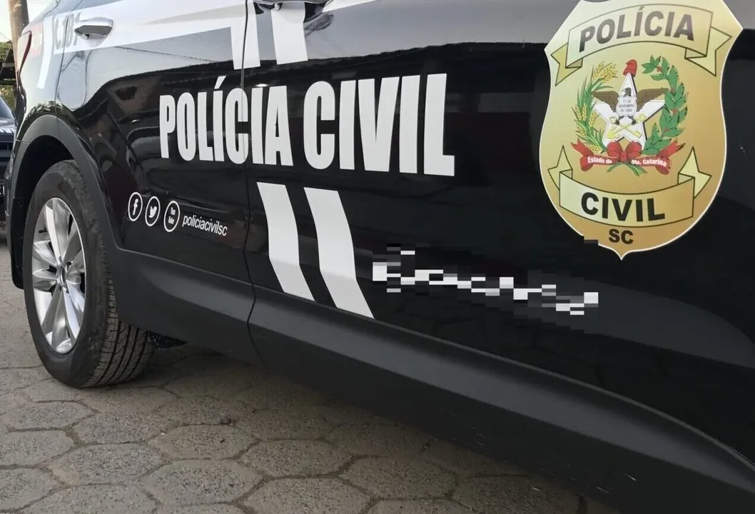 Viatura da Polícia Militar de Santa Catarina