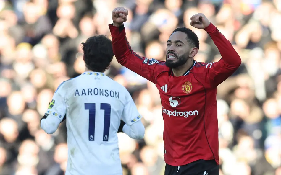 Matheus Cunha, jogador do Manchester United e Seleção Brasileira