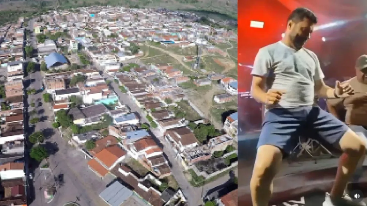 Quem aproveitou a festa foi o prefeito Hernanio Bambú