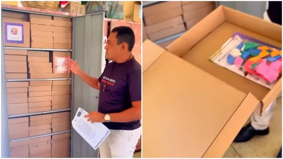 Só nas caixas de papelão a prefeitura pagou R$114 mil